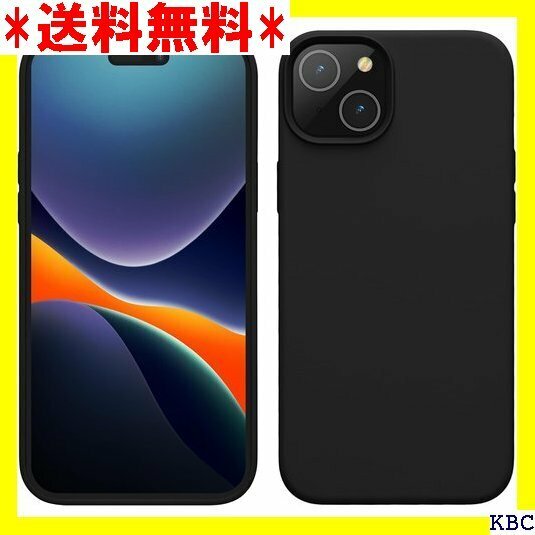 kwmobile スマホケース 対応: iPhone - 耐衝撃 傷防止 サラサラ - シリコン TPU 黒色 20