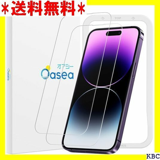Oasea iPhone 14 Pro ガラスフィルム ne14pro 用 液晶保護フィルム OSP22H510 232