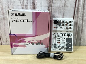 YAMAHA Yamaha AG03 MK2 Live Streaming Mixer Live -stroke Lee ming mixer box attaching 6901C
