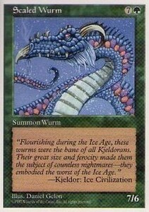 017419-002 5E/5ED 甲鱗のワーム/Scaled Wurm 英1枚