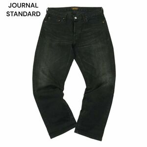 JOURNAL STANDARD HOMESTEAD ジャーナルスタンダード USED加工★ テーパード デニム パンツ ジーンズ Sz.32　メンズ 日本製　A4B01409_3#R