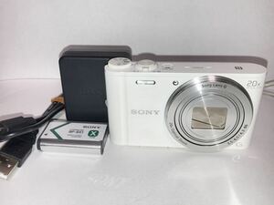 美品 SONY ソニー Cyber-shot DSC-WX350 コンパクトデジタルカメラ 