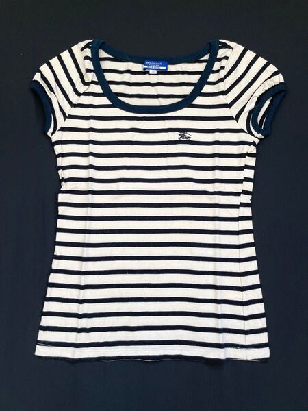 BURBERRY BLUE LABELバーバリーブルーレーベル トップス 半袖 ボーダー
