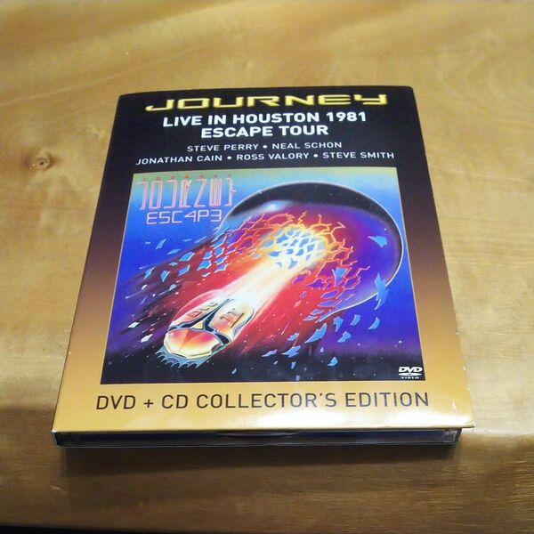 JOURNEY DVDLIVE IN HOUSTON 1981 ESCAPE TOUR DVD+CD