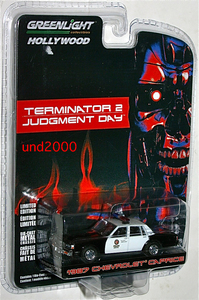 Greenlight ターミネーター2 1/64 1987 シボレー カプリス ポリスカー The Terminator Chevrolet Caprice パトカー グリーンライト