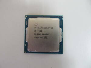 CPU Corei5-7400（中古）