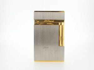 S.T. Dupont デュポン ライター ローラー式 ゴールド シルバー コンビ 喫煙具 喫煙グッズ 箱