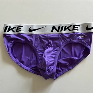 NIKE ナイキ　メンズビキニ　L(M) ライトパープル　ナイロンストレッチ　ビキニブリーフ　メンズスポーツインナー　男性インナー　スポーツ