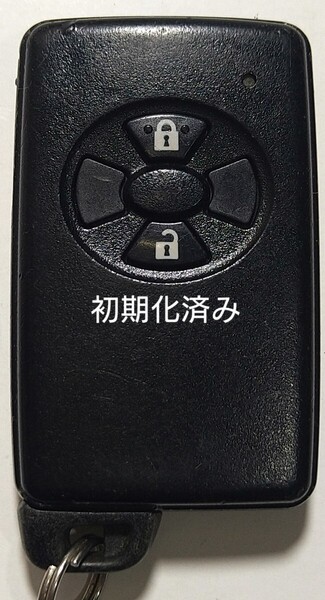 初期化済トヨタ純正スマートキー 2ボタンヴィッツ オーリス ルミオン 基盤番号271451-5841新品電池サービス⑫