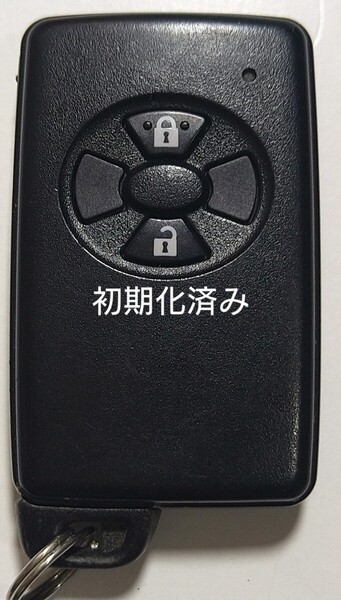 初期化済トヨタ純正スマートキー 2ボタンヴィッツ オーリス ルミオン 基盤番号271451-5841新品電池サービス⑩
