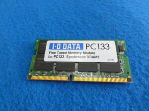 [ I *o-* data ] PC133 144Pin 256MB Note for memory 