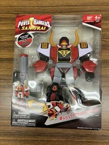 新品未開封品　パワーレンジャー サムライ メガゾード BULL MEGAZORD　（シンケンジャー モウギュウダイオー）