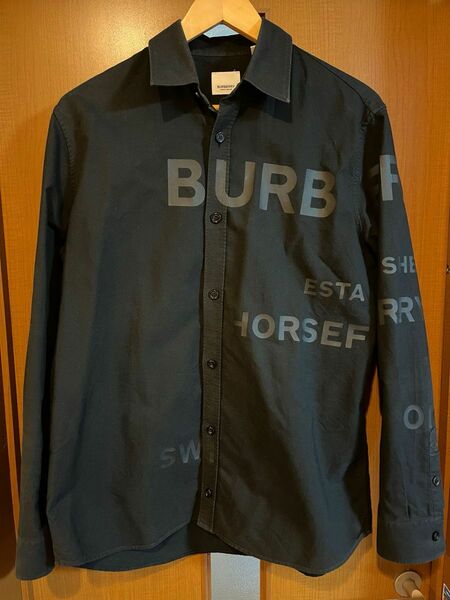 バーバリー　Burberry ホースフェリー　黒シャツ　ブラックレーベルクレストブリッジ　ワイシャツ　Tシャツ