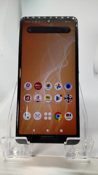 ②AQUOS sense4 SH-41A 　SIMロック解除済　新品同様のジャンク　アウトレンズカバーガラスのひび割れ(９枚目)