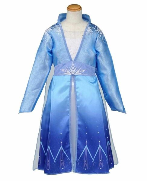 新品！アナと雪の女王2エルサプレミアムおしゃれドレス