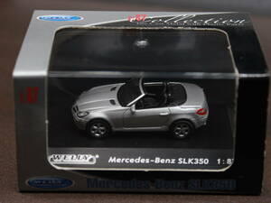 WELLY 1:87 collection car Benz SLK350 railroad model HO scale 