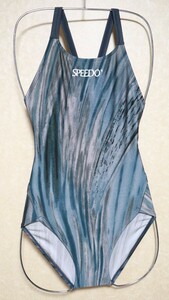 SPEEDO　MIZUNO（スピード ミズノ）競泳水着 　Oサイズ　ミドルカット　型番不明