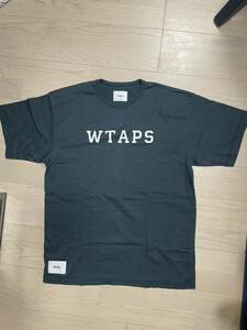 wtaps Tシャツ サイズ2　academy ネイビー　ダブルタップス 