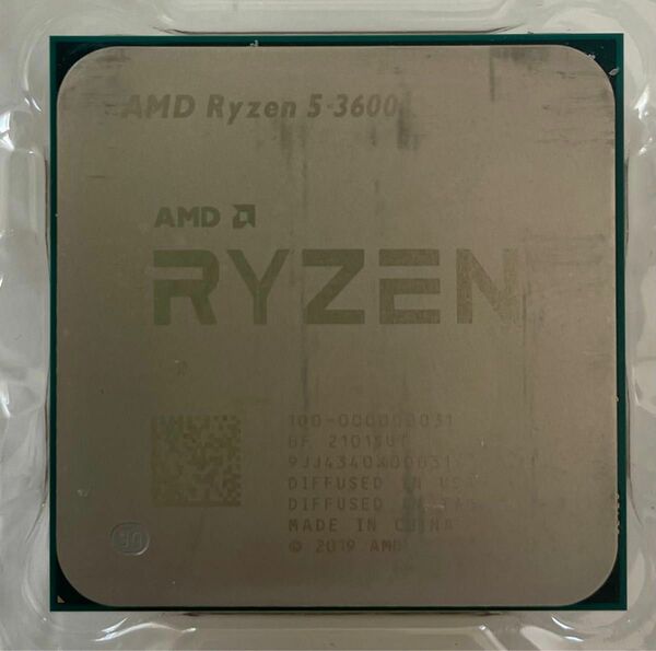 【動作確認済USED】AMD Ryzen 5 3600 6C/12T AM4