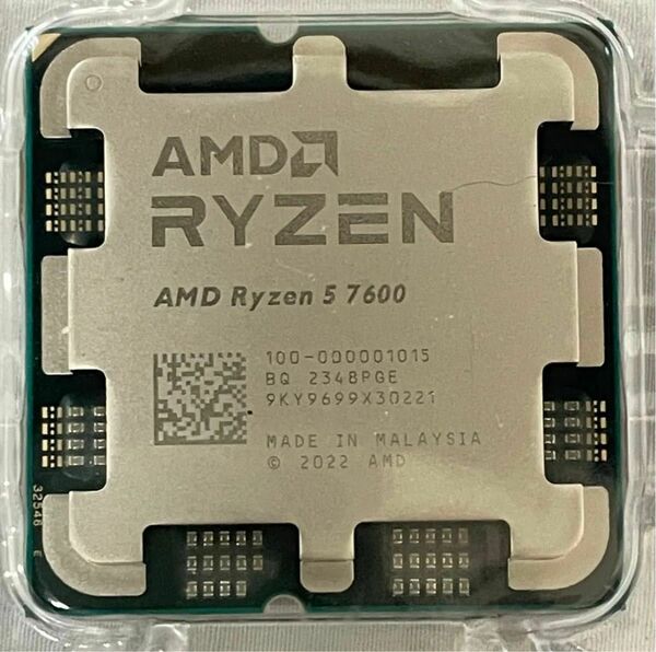 【新品バルク品】AMD Ryzen 5 7600 AM5