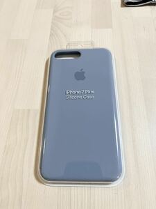 iphone8plus アップル純正 シリコンケース 新品未使用 アビスブルー