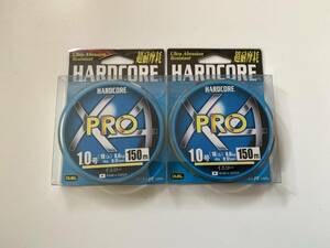  Duel [ hard core X4 PRO 1.0 number 150m yellow ]2 piece set 
