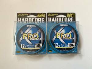  Duel [ hard core X4 PRO 1.2 number 150m yellow ]2 piece set 