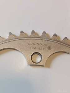 sugino７５ スギノ 競輪NJS認定大ギヤ 50T PCD１４４ 【中古品】