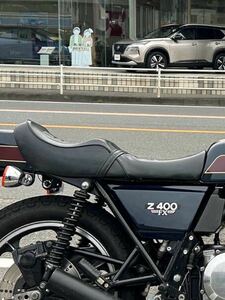 Z400FX 純正パターン　シート