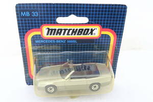 matchbox MERCEDES BENZ 500SL Mercedes Benz unopened 1/59 maca o made sare