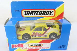 matchbox BMW M1 unopened made in China rore