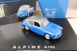 NOREV ALPINE Renault 106 アルピーヌ ルノー純正パーツミニカー 箱付 1/43 ニロレ