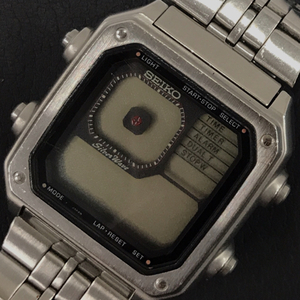 セイコー デジボーグ シルバーウェーブ クォーツ 腕時計 G757-5010 メンズ ファッション小物 未稼働 SEIKO