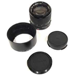 1円 Canon New FD 85mm 1:1.8 カメラレンズ 単焦点レンズ マニュアルフォーカス C221724