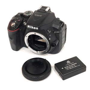 1円 Nikon D5300 デジタル一眼レフカメラ ボディ 通電確認済み C211434