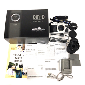 1円 OLYMPUS OM-D E-M10 III M.ZUIKO DIGITAL 40-150mm 1:4-5.6 ミラーレス一眼 デジタルカメラＣ211554