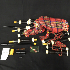 1 jpy Manufacturers unknown bag pipe ethnic musical instrument wind instrumental music vessel Ezeedrone Lead attaching A12026