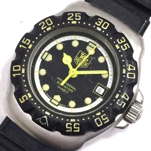 タグホイヤー フォーミュラ クォーツ 腕時計 レディース 黒文字盤 未稼働品 WA1416 TAG HEUER QR062-404