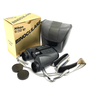 Nikon BINOCULARS 10X25CF WP 双眼鏡 元箱 ケース 付属 光学機器