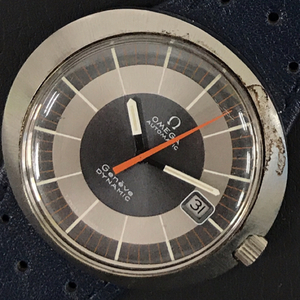 オメガ ジュネーブ ダイナミック デイト 自動巻 オートマチック 腕時計 TOOL 107 メンズ 純正ベルト 稼働品 OMEGA