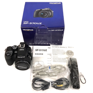 OLYMPUS SP-570UZ 4.6-92mm 1:2.8-4.5 コンパクトデジタルカメラ 光学機器