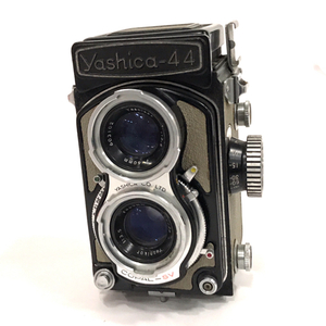 YASHICA-44 Yashikor 1:3.5 60mm 二眼レフフィルムカメラ 光学機器 QG062-145