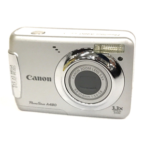 Canon PowerShot A480 6.6-21.6mm 1:3.0-5.8 コンパクトデジタルカメラ QG062-111