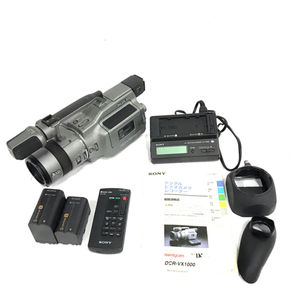 1円 SONY ソニー DCR-VX1000 ハンディカム デジタルビデオカメラ 映像機器 通電確認済