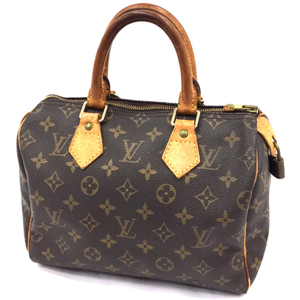 ルイヴィトン モノグラム スピーディ25 M41258 ハンドバッグ パドロック付き LOUIS VUITTON