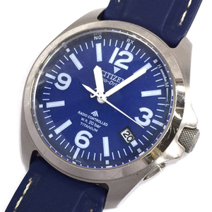 シチズン プロマスター エコドライブ デイト 腕時計 ブルー文字盤 H414-T006744 メンズ 未稼働 ファッション小物