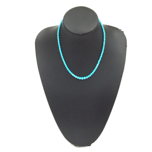 1 jpy catch K18 turquoise necklace lady's accessory jewelry fashion accessories A12068