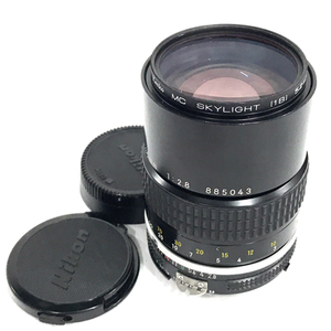 Nikon NIKKOR 135mm 1:2.8 カメラレンズ Fマウント マニュアルフォーカス