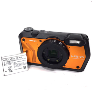 RICOH WG-6 водонепроницаемый компактный цифровой фотоаппарат цифровая камера Ricoh рабочее состояние подтверждено 