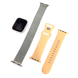 1円 Apple Watch Series7 45mm GPSモデル A2474 スターライト スマートウォッチ 本体
